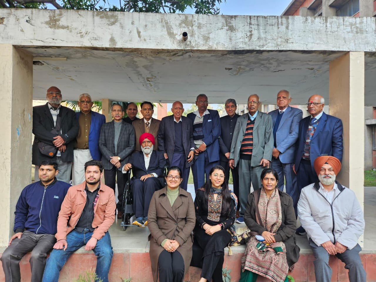 Department of Statistics, Panjab University organised "Early Seventies Pass Outs Meet - 2024"